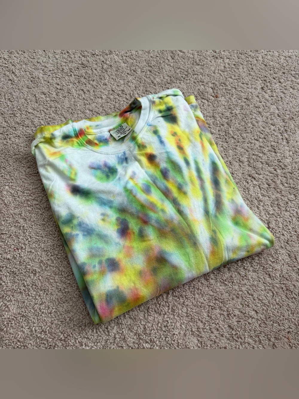 Tie-Dye Crewneck Sweatshirt - Multicolor